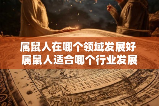属鼠人在哪个领域发展好 属鼠人适合哪个行业发展 属鼠人在哪个领域发展好 属鼠人适合哪个行业发展
