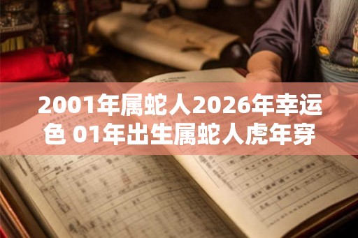 2001年属蛇人2026年幸运色 01年出生属蛇人虎年穿什么颜色衣服好