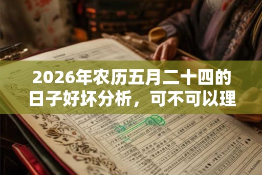 2026年农历五月二十四的日子好坏分析，可不可以理头发？
