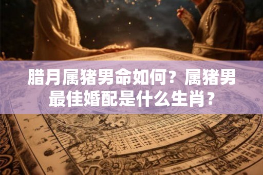 腊月属猪男命如何？属猪男最佳婚配是什么生肖？