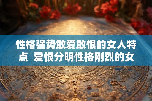 性格强势敢爱敢恨的女人特点  爱恨分明性格刚烈的女人