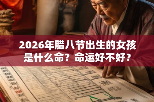 2026年腊八节出生的女孩是什么命？命运好不好？