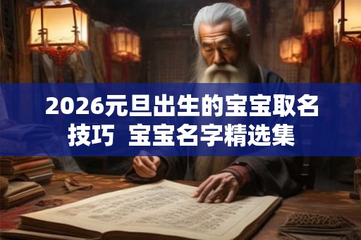 2026元旦出生的宝宝取名技巧  宝宝名字精选集