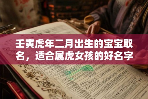 壬寅虎年二月出生的宝宝取名,适合属虎女孩的好名字 壬寅虎年二月出生的宝宝取名,适合属虎女孩的好名字
