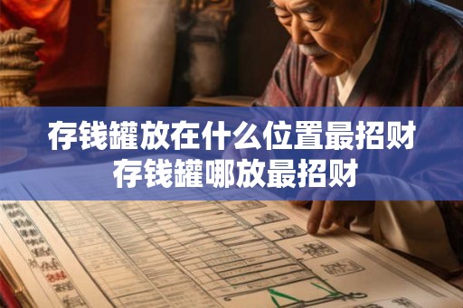 存钱罐放在什么位置最招财 存钱罐哪放最招财
