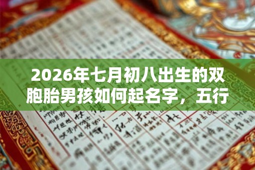 2026年七月初八出生的双胞胎男孩如何起名字,五行属什么? 2026年七月初八出生的双胞胎男孩如何起名字,五行属什么?
