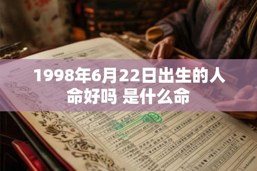 1998年6月22日出生的人命好吗 是什么命 1998年6月22日出生的人命好吗 是什么命
