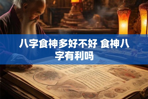 八字食神多好不好 食神八字有利吗
