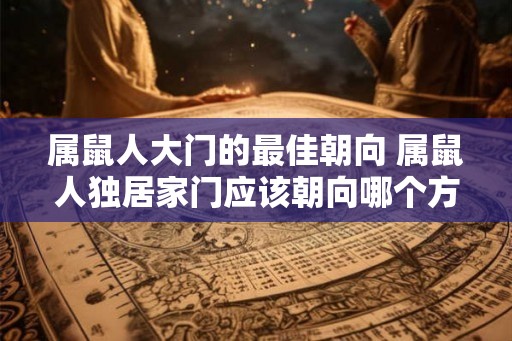 属鼠人大门的最佳朝向 属鼠人独居家门应该朝向哪个方向