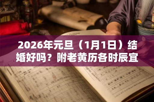 2026年元旦（1月1日）结婚好吗？附老黄历各时辰宜忌表