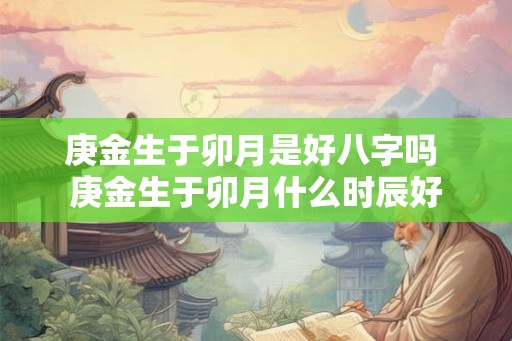 庚金生于卯月是好八字吗 庚金生于卯月什么时辰好