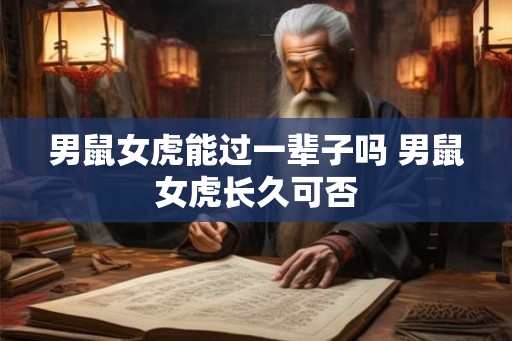 男鼠女虎能过一辈子吗 男鼠女虎长久可否 男鼠女虎能过一辈子吗 男鼠女虎长久可否