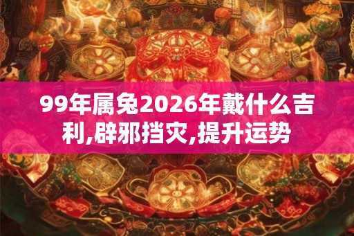 99年属兔2026年戴什么吉利,辟邪挡灾,提升运势