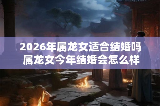 2026年属龙女适合结婚吗 属龙女今年结婚会怎么样