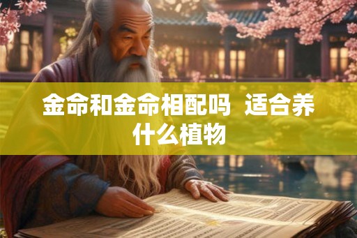 金命和金命相配吗  适合养什么植物