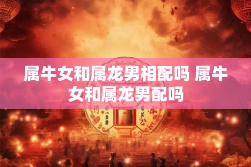 属牛女和属龙男相配吗 属牛女和属龙男配吗
