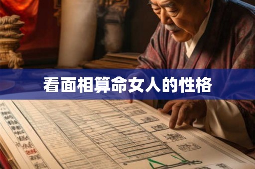 看面相算命女人的性格