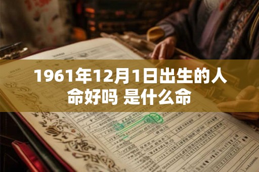 1961年12月1日出生的人命好吗 是什么命