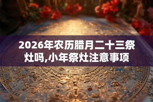 2026年农历腊月二十三祭灶吗,小年祭灶注意事项