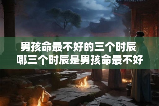 男孩命最不好的三个时辰 哪三个时辰是男孩命最不好的