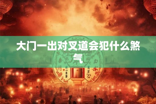 大门一出对叉道会犯什么煞气