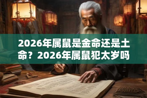 2026年属鼠是金命还是土命？2026年属鼠犯太岁吗？