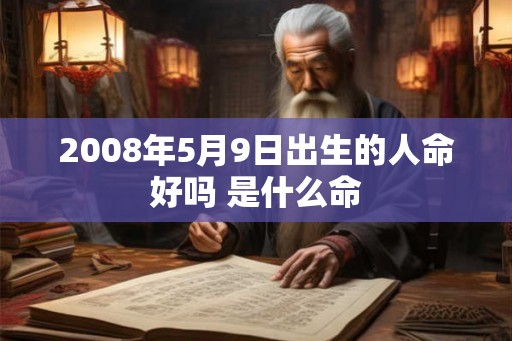 2008年5月9日出生的人命好吗 是什么命
