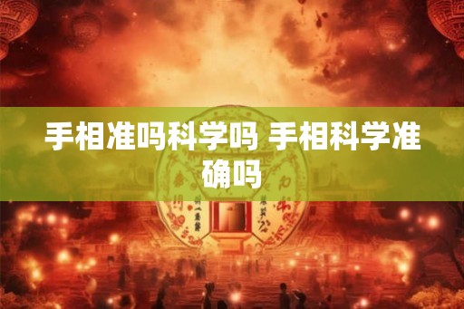 手相准吗科学吗 手相科学准确吗