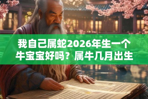 我自己属蛇2026年生一个牛宝宝好吗？属牛几月出生最好？