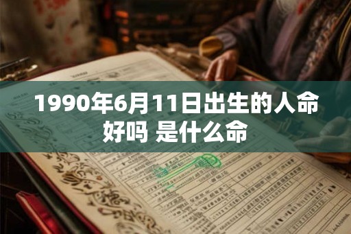 1990年6月11日出生的人命好吗 是什么命