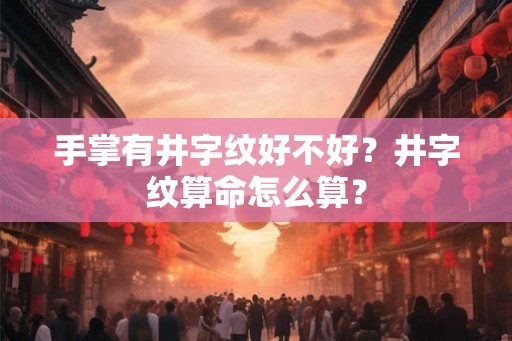 手掌有井字纹好不好？井字纹算命怎么算？