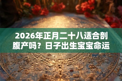 2026年正月二十八适合剖腹产吗?日子出生宝宝命运? 2026年正月二十八适合剖腹产吗?日子出生宝宝命运?