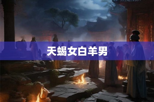 天蝎女白羊男