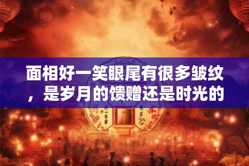 面相好一笑眼尾有很多皱纹，是岁月的馈赠还是时光的烙印？