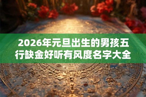 2026年元旦出生的男孩五行缺金好听有风度名字大全