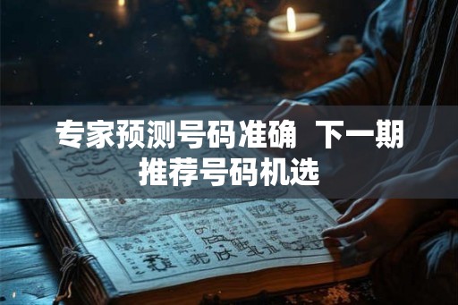 专家预测号码准确  下一期推荐号码机选
