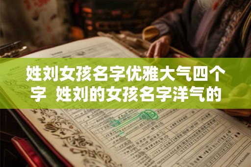 姓刘女孩名字优雅大气四个字  姓刘的女孩名字洋气的四个字