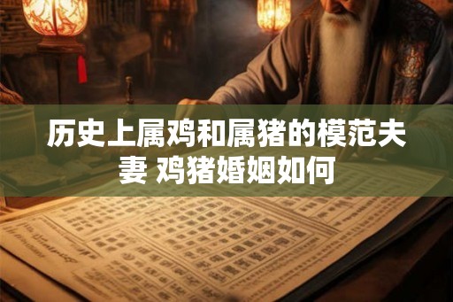 历史上属鸡和属猪的模范夫妻 鸡猪婚姻如何 历史上属鸡和属猪的模范夫妻 鸡猪婚姻如何
