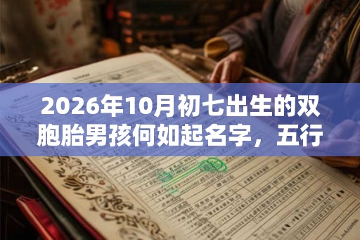 2026年10月初七出生的双胞胎男孩何如起名字，五行属相是什么？