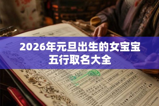 2026年元旦出生的女宝宝五行取名大全