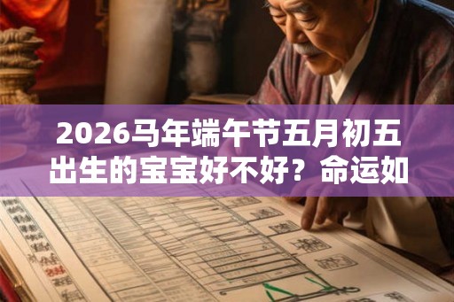 2026马年端午节五月初五出生的宝宝好不好?命运如何? 2026马年端午节五月初五出生的宝宝好不好?命运如何?