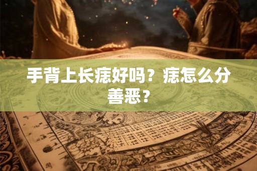 手背上长痣好吗?痣怎么分善恶? 手背上长痣好吗?痣怎么分善恶?