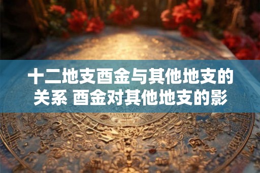 十二地支酉金与其他地支的关系 酉金对其他地支的影响 十二地支酉金与其他地支的关系 酉金对其他地支的影响
