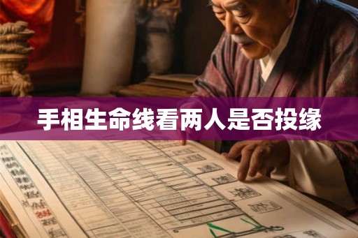 手相生命线看两人是否投缘 手相生命线看两人是否投缘