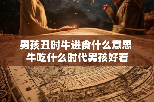 男孩丑时牛进食什么意思 牛吃什么时代男孩好看