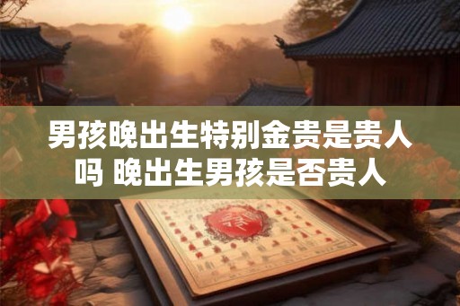 男孩晚出生特别金贵是贵人吗 晚出生男孩是否贵人 男孩晚出生特别金贵是贵人吗 晚出生男孩是否贵人