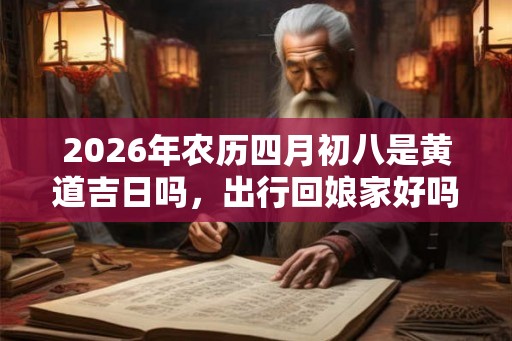 2026年农历四月初八是黄道吉日吗，出行回娘家好吗？