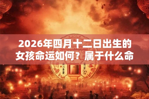 2026年四月十二日出生的女孩命运如何？属于什么命？