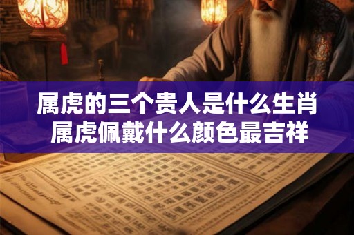 属虎的三个贵人是什么生肖 属虎佩戴什么颜色最吉祥呢
