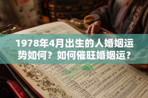 1978年4月出生的人婚姻运势如何?如何催旺婚姻运? 1978年4月出生的人婚姻运势如何?如何催旺婚姻运?